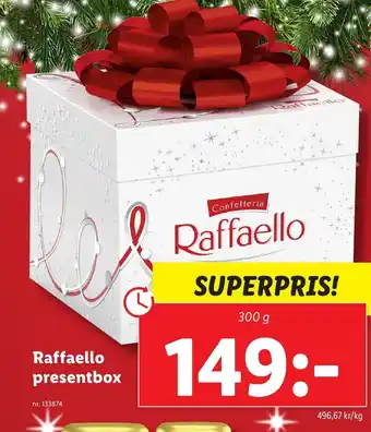 Lidl Raffaello presentbox erbjuda