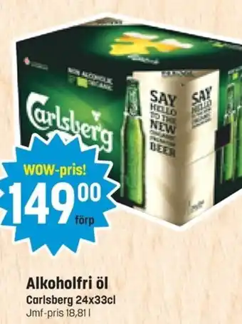 Eurocash Alkoholfri öl Carlsberg erbjuda