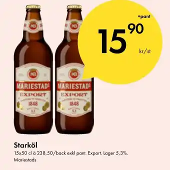 Snabbgross Starköl erbjuda