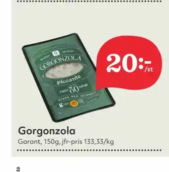 Hemköp Garant Gorgonzola erbjuda