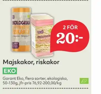 Hemköp Garant Majskakor erbjuda
