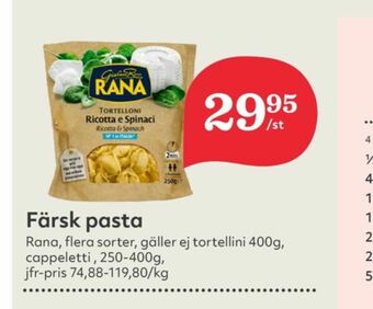 Hemköp Rana Pasta erbjuda