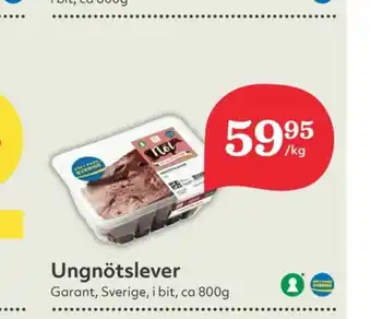 Hemköp Garant Ungnötslever erbjuda