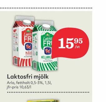 Hemköp Arla Mellanmjölk erbjuda
