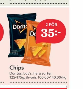 Hemköp Lays Chips erbjuda