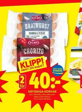 ICA Kvantum Scan Kryddkorv erbjuda