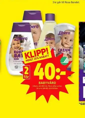 ICA Kvantum Libero Salva erbjuda