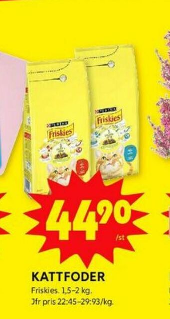 ICA Kvantum Friskies Kattmat erbjuda