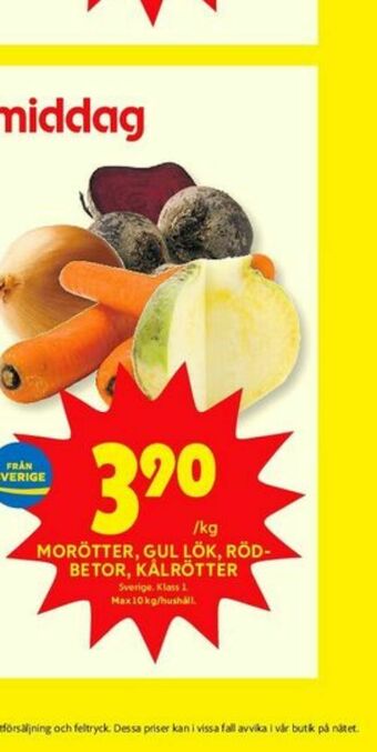 ICA Kvantum Rödbetor erbjuda