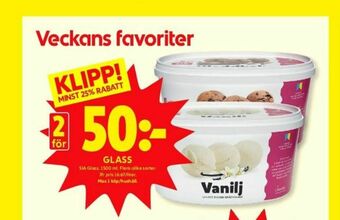 ICA Kvantum Sia Glass erbjuda