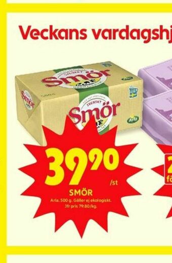 ICA Kvantum Svenskt Smör Smör erbjuda