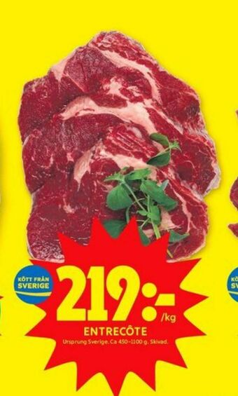 ICA Kvantum Entrecôte erbjuda