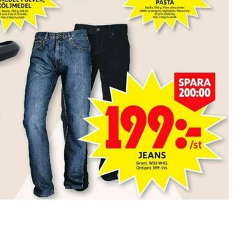 ICA Maxi Grant Jeans erbjuda