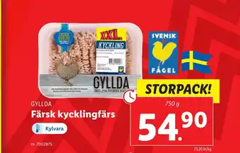 Lidl Färsk kycklingfärs erbjuda