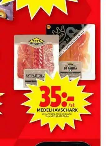 ICA Maxi Zeta Smörgåspålägg erbjuda