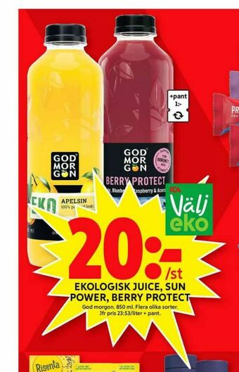 ICA Maxi God Morgon Juice erbjuda