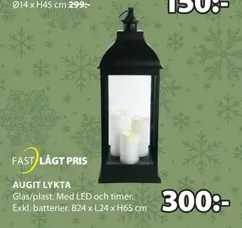JYSK Augit lykta erbjuda