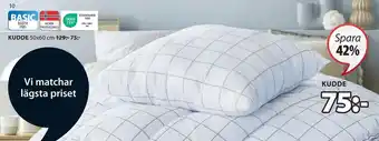 JYSK Kudde erbjuda