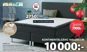 JYSK Gold c35 kontinentalsäng pu grå-40 erbjuda