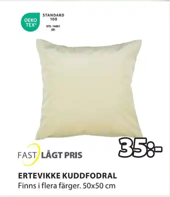 JYSK Ertevikke kuddfodral erbjuda