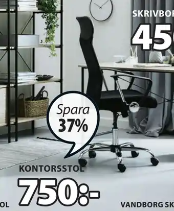 JYSK Billum kontorsstol erbjuda