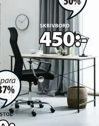 JYSK Vandborg skrivbord erbjuda