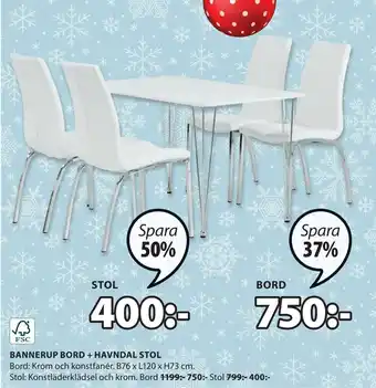 JYSK Bannerup bord erbjuda