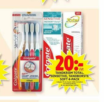 ICA Maxi Colgate Tandborste erbjuda