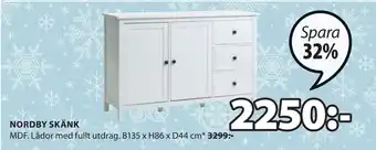 JYSK Nordby skänk erbjuda