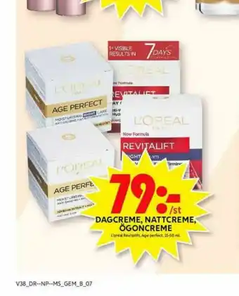 Revitalift Ansiktskräm