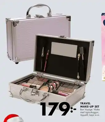 ÖoB Travel make-up set erbjuda