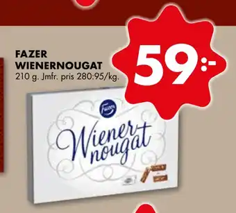 ÖoB Fazer wienernougat erbjuda