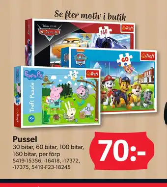DollarStore Pussel erbjuda