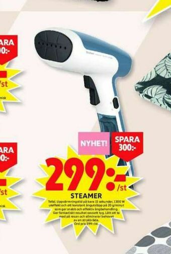 ICA Maxi Tefal Steamer erbjuda