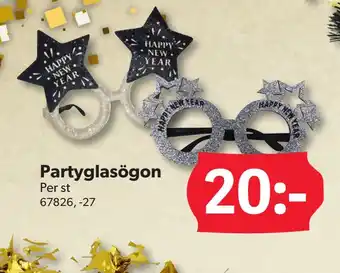 DollarStore Partyglasögon erbjuda