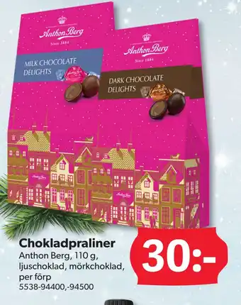 Chokladpraliner