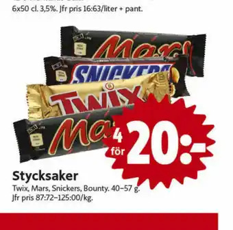 Twix Chokladbar
