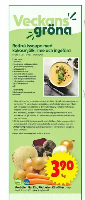 ICA Supermarket Rödbetor erbjuda