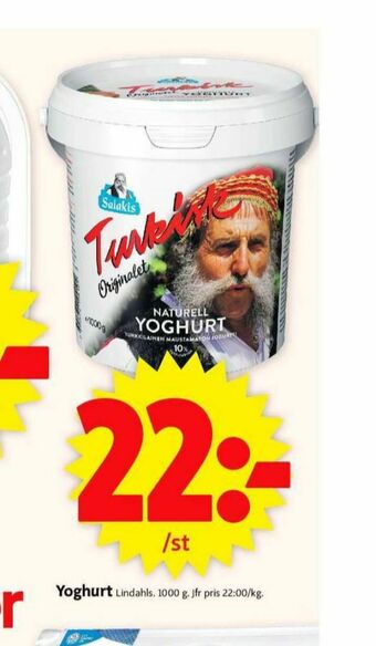 ICA Supermarket Salakis Yoghurt erbjuda