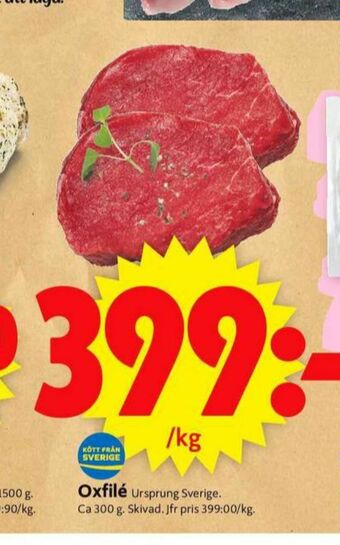ICA Supermarket Oxfilé erbjuda
