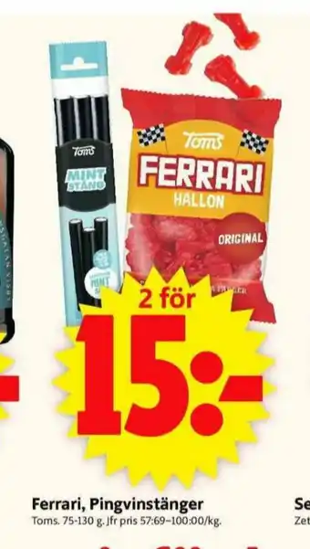 ICA Supermarket Toms Godispåsar erbjuda