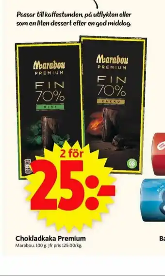 ICA Supermarket Premium Chokladkaka erbjuda