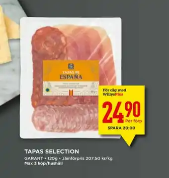 Willys Garant Tapas erbjuda