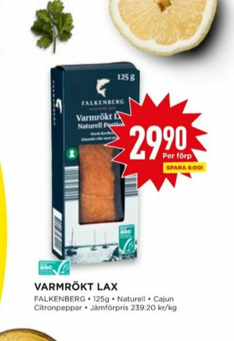 Willys Falkenberg Seafood Lax erbjuda