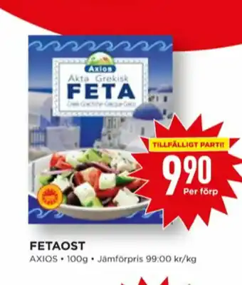 Willys Axios Fetaost erbjuda