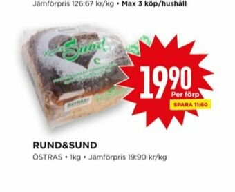 Willys Rund & Sund Bröd erbjuda