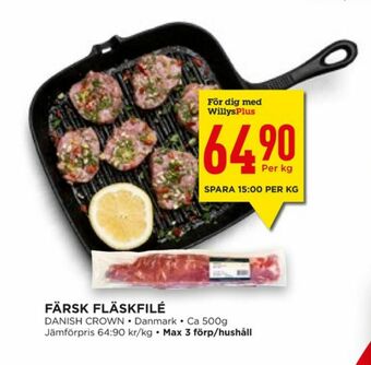 Danish Crown Fläskfilé