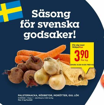 Willys Hemma Lök erbjuda