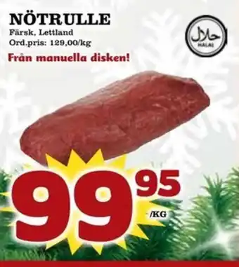 Supergrossen NÖTRULLE erbjuda