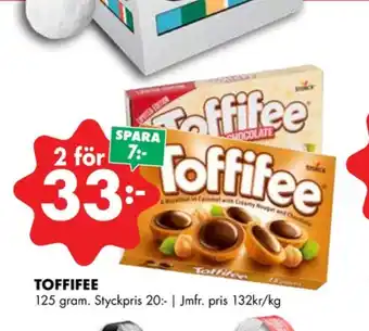 ÖoB Toffifee chokladask erbjuda